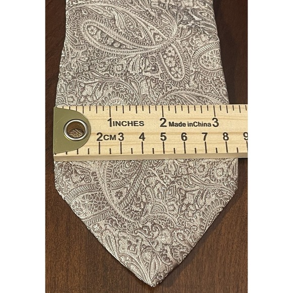 Croft & Barrow, Hand Made, 100% Silk, Men’s Neck Tie, Made In China - Picture 4 of 9